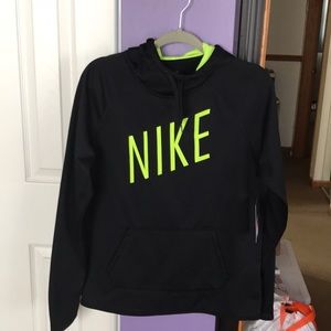 Women’s Nike Therma Dri-Fit- Black and Neon Yellow